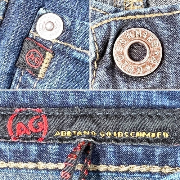 AG Adriano Goldschmied Jeans “The Angel” Bootcut Women’s Size 28R EUC Denim - Picture 8 of 10